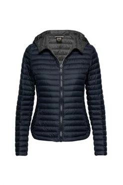 Colmar Gewatteerde Jassen Blauw Light Down Jacket With Diagonal Waist Blue -Exporteren Colmar winkel 0956760a3a57bba9fce0fbb937c6f106