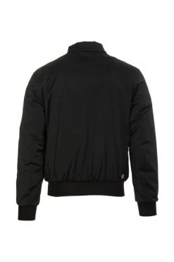Colmar Bomber Jackets Padded Bomber In Stretch Fabric Padding Black