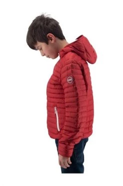 Colmar Winterjassen Rood Lightweight Jacket With Zip Pockets Hood Red