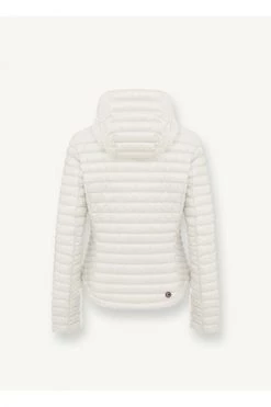 Colmar Gewatteerde Jassen Light Down Jacket With Fixed Hood White