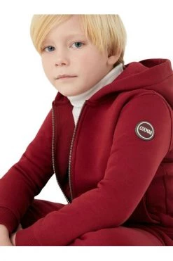 Colmar Sweaters Red Full Zip Hoodie Red