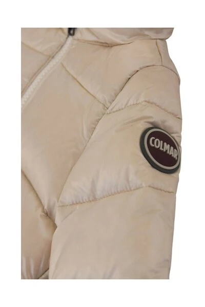 Colmar Winterjassen Beige Down Jacket With Hood Beige 1 Colmar Winterjassen Beige Down Jacket With Hood Beige