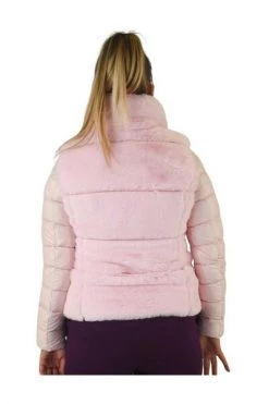 Colmar Winterjassen Roze Full-zip High Neck Down Jacket Pink