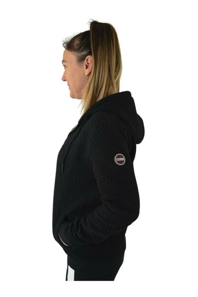 Colmar Sweaters Zwart Zip Through Hoodie Black 2 Colmar Sweaters Zwart Zip Through Hoodie Black - Afbeelding 2