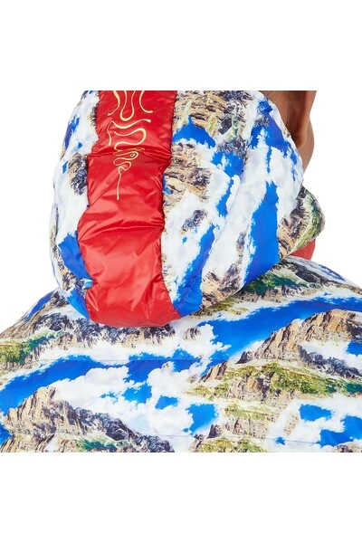 Colmar Gewatteerde Jassen Blauw Landscape Print Padded Jacket Blue 6 Colmar Gewatteerde Jassen Blauw Landscape Print Padded Jacket Blue - Afbeelding 6