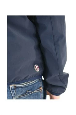 Colmar Jasjes Blauw Lightweight Full Zip Jacket With A Hood Blue