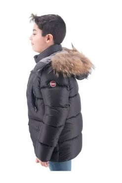 Colmar Winterjassen Zwart Long Model Down Jacket With Removable Fur Hood Black -Exporteren Colmar winkel 502fb761d8ecae766211b6fe978c4100