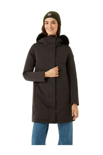 Colmar Parka Jassen Zwart Coat Black 2 Colmar Parka Jassen Zwart Coat Black - Afbeelding 2