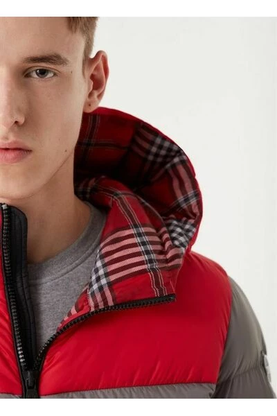 Colmar Winterjassen Gray Down Jacket Gray 3 Colmar Winterjassen Gray Down Jacket Gray - Afbeelding 3