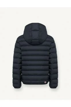 Colmar Winterjassen Blue SEMI-GLOSSY DOWN JACKET WITH FIXED HOOD JUNIOR 3497K 9WY Blue -Exporteren Colmar winkel 798f6a2088ae3c03579b66de36bd57de
