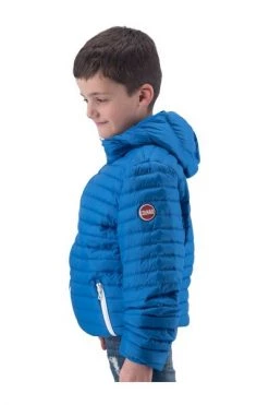 Colmar Winterjassen Blauw Lightweight Jacket With Zip Pockets Hood Blue