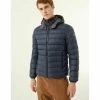 Colmar Gewatteerde Jassen Blauw Sporty Down Jacket With Detachable Hood Blue
