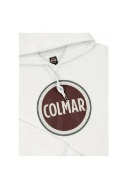 Colmar Hoodies & Sweatvesten Wit SWEATSHIRT WITH HOOD AND LOGO White