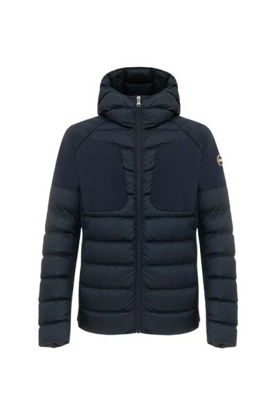 Colmar Winterjassen Blauw Stretch Down Jacket With Hood Blue 2 Colmar Winterjassen Blauw Stretch Down Jacket With Hood Blue - Afbeelding 2