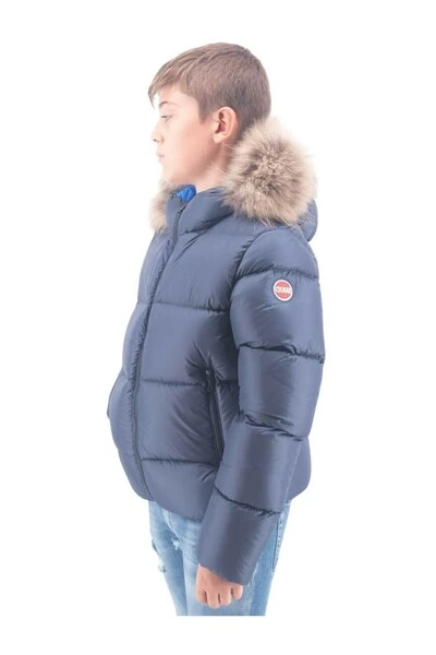 Colmar Winterjassen Blauw Down Jacket With Detachable Fur Hood Blue 2 Colmar Winterjassen Blauw Down Jacket With Detachable Fur Hood Blue - Afbeelding 2