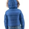 Colmar Winterjassen Blauw Down Jacket With Detachable Fur Hood Blue