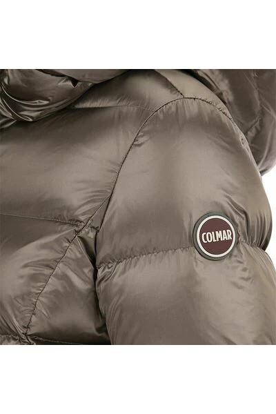 Colmar Gewatteerde Jassen Long Iridescent Down Jacket Brown 2 Colmar Gewatteerde Jassen Long Iridescent Down Jacket Brown - Afbeelding 2