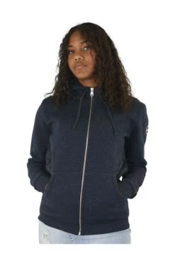Colmar Sweaters Blauw Full Zip Hooded Sweatshirt Blue