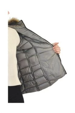 Colmar Winterjassen Zwart Long Full Zip Down Jacket With Fur Hood Black -Exporteren Colmar winkel acb6c96cf0b7d3fdf8039828123af273