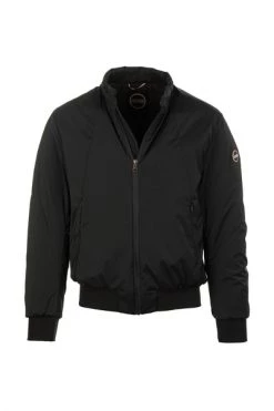 Colmar Bomber Jackets Padded Bomber In Stretch Fabric Padding Black -Exporteren Colmar winkel ad94bf6712a1ce0cd5dfca433298da25