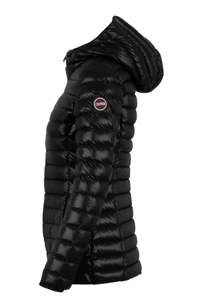 Colmar Winterjassen Zwart Mid-Length Iridescent Effect Down Jacket Black 3 Colmar Winterjassen Zwart Mid-Length Iridescent Effect Down Jacket Black - Afbeelding 3