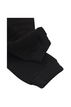 Colmar Zwart Solid Color Fleece Undersuit SWEATPANTS Black