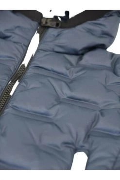 Colmar Winterjassen Blauw Short Full Zip Down Jacket In Feather With Hood Blue -Exporteren Colmar winkel c61699cb867867d586537a3dec416709