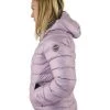 Colmar Winterjassen Purper Fullzip Down Jacket With Hood Purple