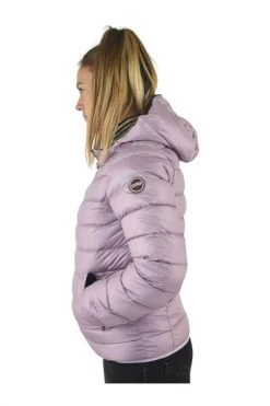 Colmar Winterjassen Purper Fullzip Down Jacket With Hood Purple