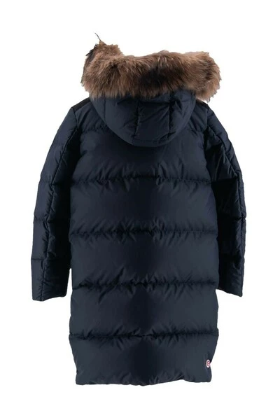 Colmar Winterjassen Blauw Full Zip Down Jacket With Hood Blue 1 Colmar Winterjassen Blauw Full Zip Down Jacket With Hood Blue