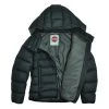 Colmar Winterjassen Zwart Short Full Zip Down Jacket In Feather With Hood Black