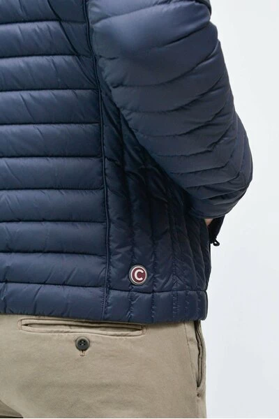 Colmar Gewatteerde Jassen Blauw Lightweight Puffer Jacket With Chest Pockets Blue 4 Colmar Gewatteerde Jassen Blauw Lightweight Puffer Jacket With Chest Pockets Blue - Afbeelding 4