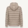 Colmar Gewatteerde Jassen Sporty Down Jacket With Detachable Hoodie Beige