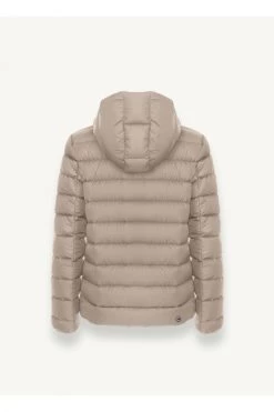Colmar Gewatteerde Jassen Sporty Down Jacket With Detachable Hoodie Beige