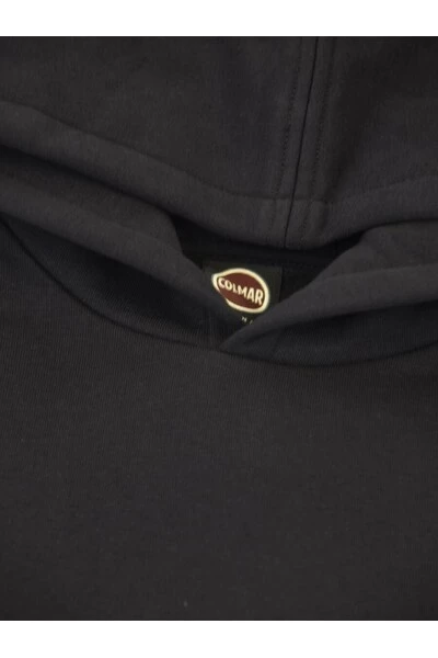 Colmar Sweaters Zwart Hoodie With Logo Black 1 Colmar Sweaters Zwart Hoodie With Logo Black